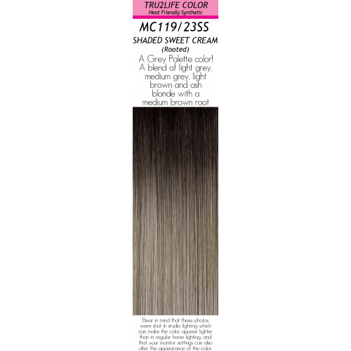  
Color Options: MC119/23SS Shaded Sweet Cream (Rooted)